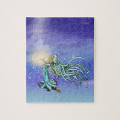 Indianermädchen Colorful Sky Puzzle (Vertikal)