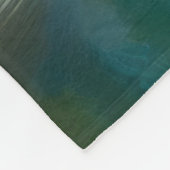 Indianermädchen, die einen Moment mit ihrem Wolf g Fleecedecke (Ecke)