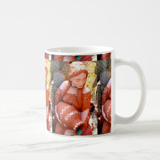 Indianermädchen Kaffeetasse (Rechts)