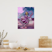 Indianermädchen Poster (Küche)
