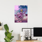 Indianermädchen Poster (Heimbüro)