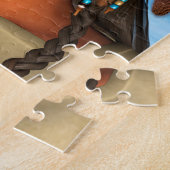 Indianermädchen Puzzle (Seite)