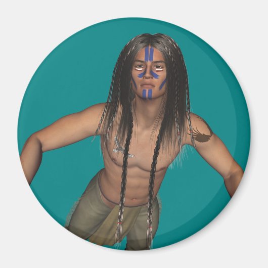 Indianermagnet Magnet (Vorne)