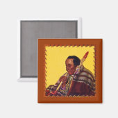 Indianermagnet Magnet (Vorderseite/Rückseite)