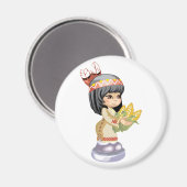 Indianermagnet Magnet (Vorderseite/Rückseite)