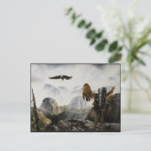 Indianermalerei~ Willkommensfreund Postkarte (Stehend Vorderseite)