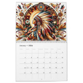 Indianermann Kalender (Jan 2026)