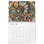 Indianermann Kalender (Feb 2027)
