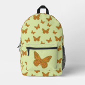 Indianermonarch Bedruckter Rucksack (Vorderseite)