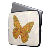 Indianermonarch Laptop Sleeve (Vorderseite Links)