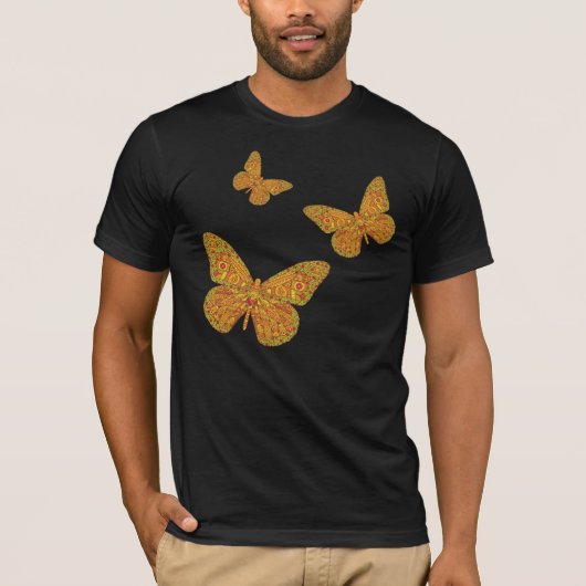Indianermonarch Men-Shirt T-Shirt (Vorderseite)