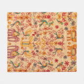 Indianermuster auf Fabrikindian, Stoff, India, ora Fleecedecke (Vorderseite (Horizontal))