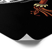 Indianeroberhaube Poster (Ecke)