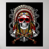 Indianeroberhaube Poster (Vorne)