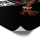 Indianeroberhaube Poster (Ecke)