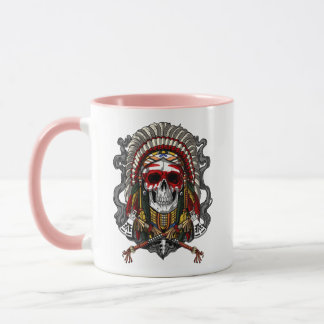 Indianeroberhaube Tasse