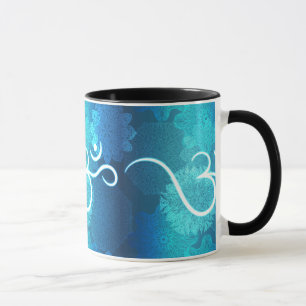 Indianerornament mit Ohm-Symbol Tasse