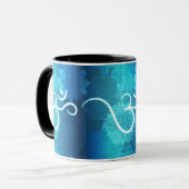 Indianerornament mit Ohm-Symbol Tasse (Vorderseite Links)