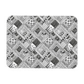 Indianerpattern Doodle Magnet (Horizontal)