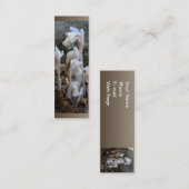 Indianerpfeife 27 ~ Visitenkarte (Vorne/Hinten)