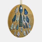 Indianerpfeife Keramik Ornament (Rechts)