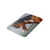 Indianerpferd Badematte (Schrägansicht)