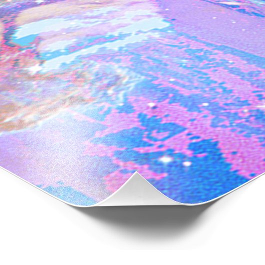 Indianerpferd Fotodruck (Ecke)