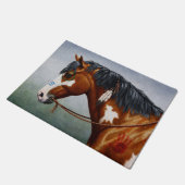 Indianerpferd Fußmatte (Schrägansicht)