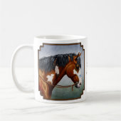 Indianerpferd Kaffeetasse (Links)