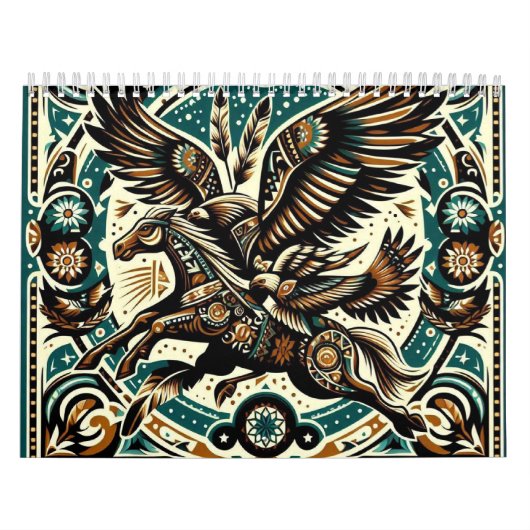 Indianerpferd Kalender (Titelbild)
