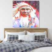 Indianerpferd Leinwanddruck (Insitu (Schlafzimmer))