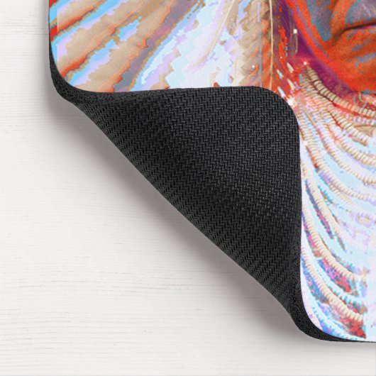 Indianerpferd Mousepad (Ecke)