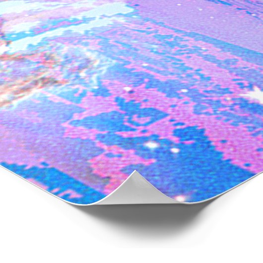 Indianerpferd Poster (Ecke)