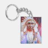 Indianerpferd Schlüsselanhänger (Vorderseite links)