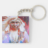 Indianerpferd Schlüsselanhänger (Rückseite)