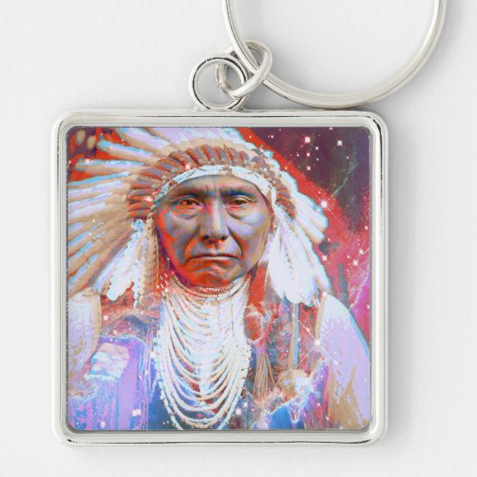 Indianerpferd Schlüsselanhänger (Vorne)