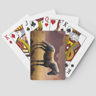 Indianerpferd Spielkarten