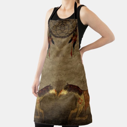 Indianerpferde Schürze (InSitu)