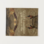 Indianerpferde Wandteppich (Vorderseite (Horizontal))