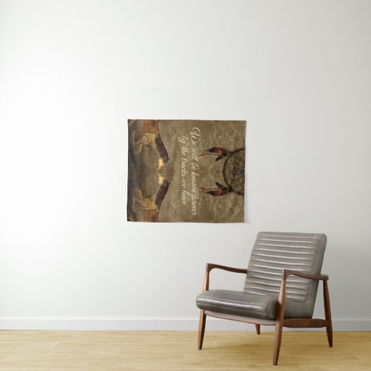 Indianerpferde Wandteppich (Beispiel (Horizontal))