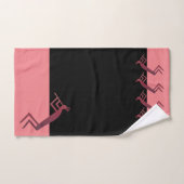 Indianerpink Kokopelli Badhandtuch Set (Handtuch)