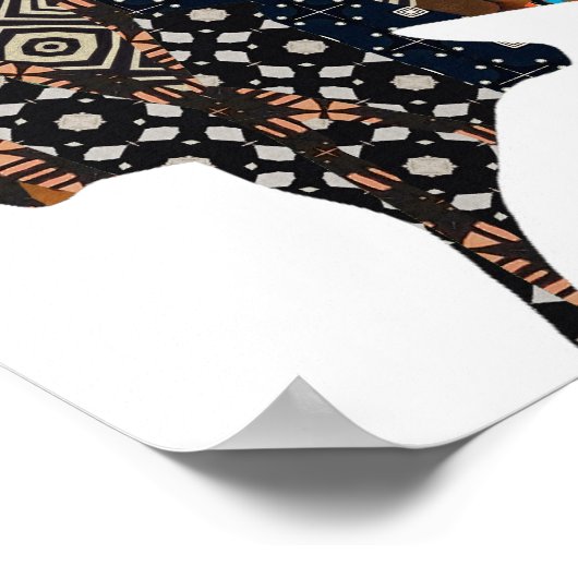 Indianerposter Poster (Ecke)