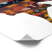 Indianerposter Poster (Ecke)