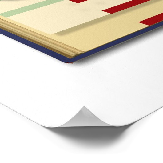 Indianerposter Poster (Ecke)