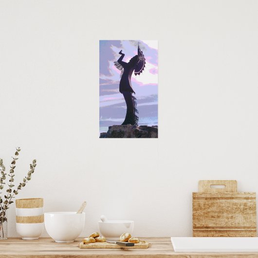 Indianerposter Poster (Küche)