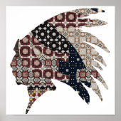 Indianerposter Poster (Vorne)