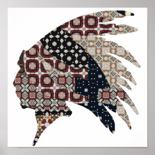 Indianerposter Poster