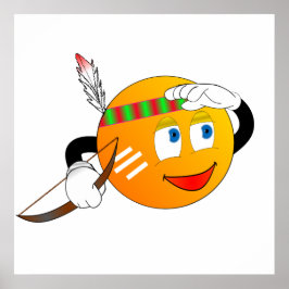 Indianerposter Poster