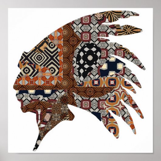 Indianerposter Poster (Vorne)