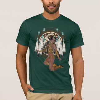 Indianerprinzessin und Pferd-Shirt T-Shirt